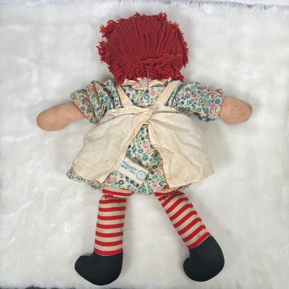 Original Knickerbocker Raggedy ANN & ANDY Dolls 5PC BUNDLE Vintage Antique - Picture 3 of 16